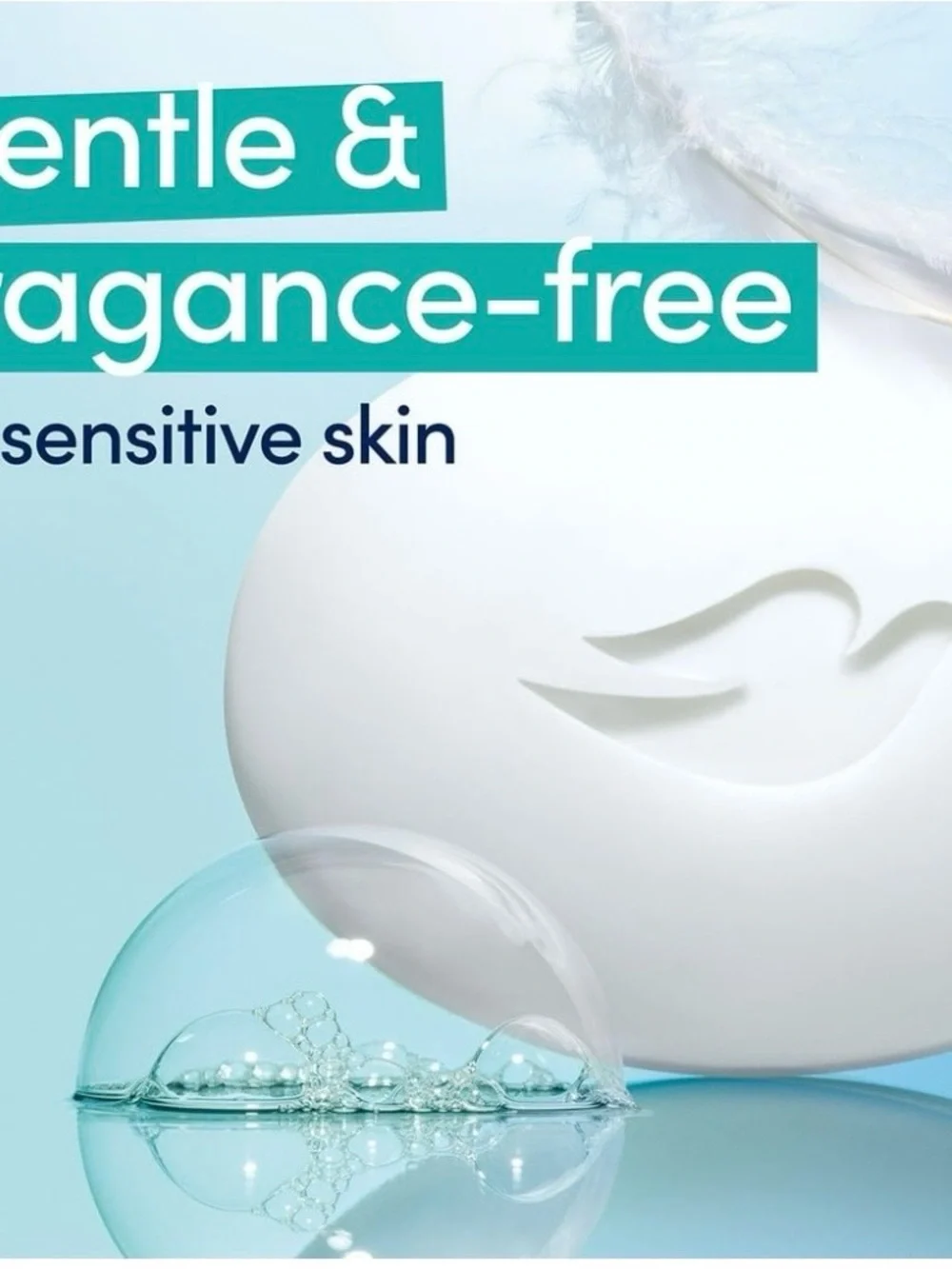 Doge Sensitive Moisturizing Soap Beauty Bar 16 Pack